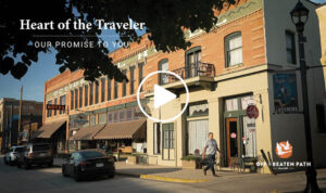 video slide featuring man walking down the street in buffalo wyoming