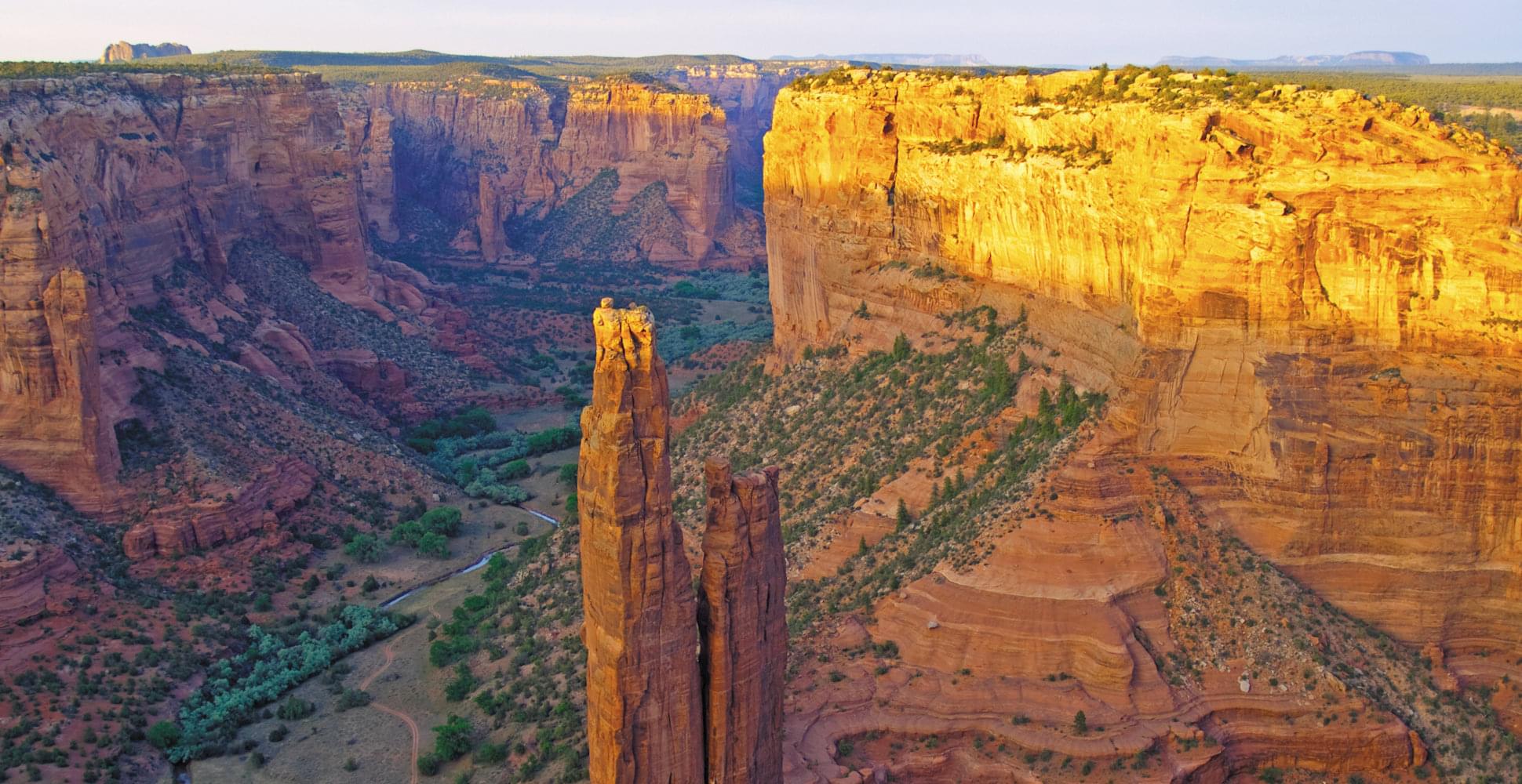 canyon de chelly sunrise arizona