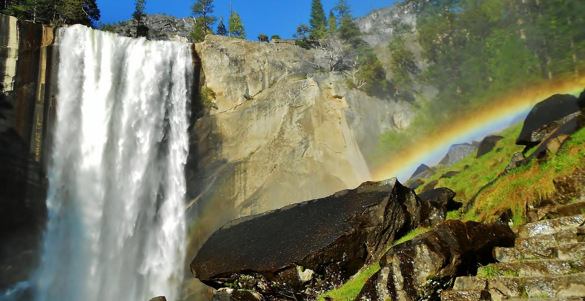 Vernal Falls in Yosemite National Park